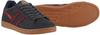Кроссовки Gola Equipe II Suede storm бордовые/нави