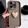3D Heart Soft Silicone Phone Case For OPPO A3 Pro A3X 5G A12 A15 A16 A17 A18 A38 A36 4G A3S A1K A17K A16K A12S A15S A16S Cover