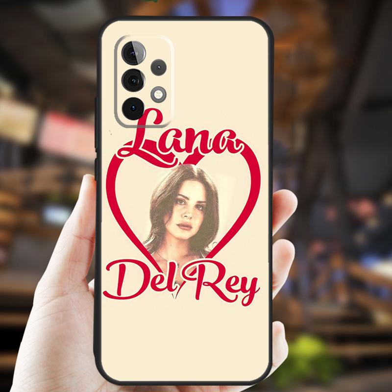 Чехол для телефона Samsung Galaxy A26 A54 A14 A36 A16 A33 A56 A15 A55 A53 A35 A22 A32 A52 A34 A05 A06 с изображением певицы Ланы Дель Рей