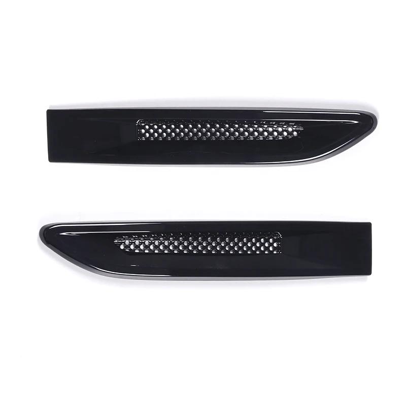 ABS Car Side Fender Vent Trim Cover for Jaguar XF XE F-PACE Fender Air Outlet No Exterior Accessories
