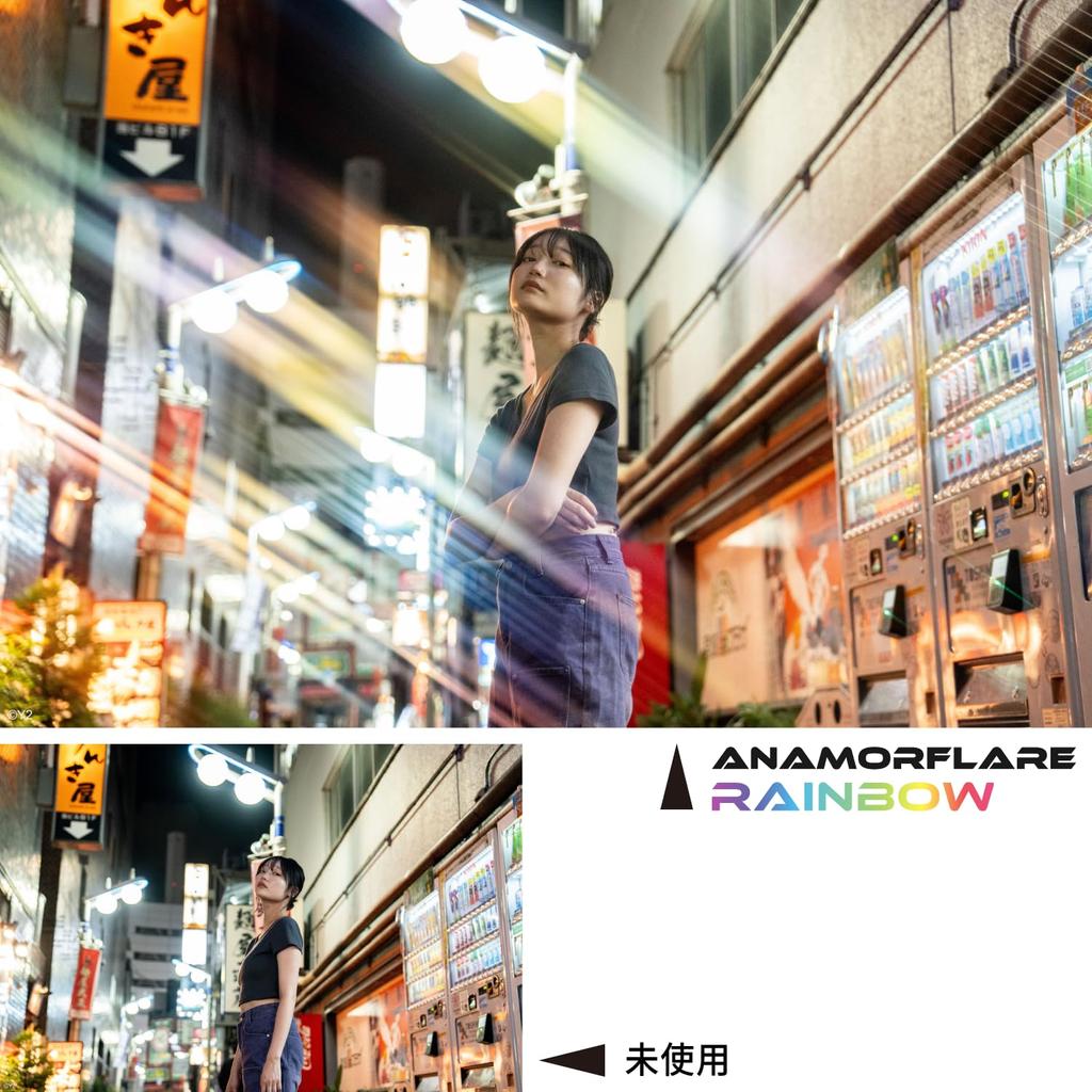 Фильтр объектива Kenko Anamo Flare Rainbow 82 мм со световым эффектом и вращающимся механизмом, водоотталкивающее покрытие, сделано в Японии, 549797, защита от воды и масла