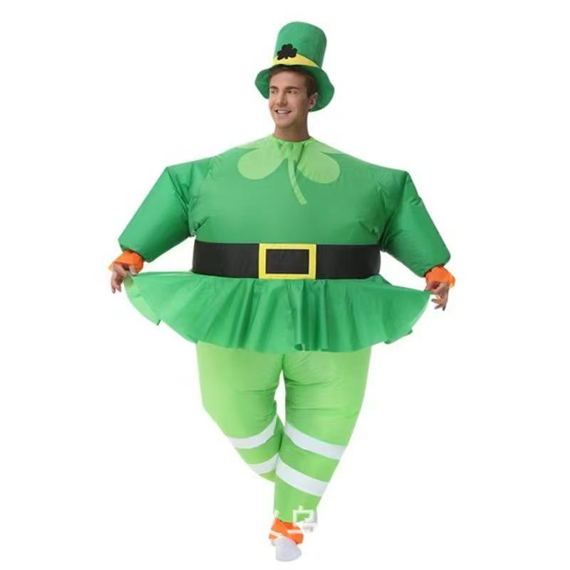 Надувной костюм толстого повара для трансграничной рождественской вечеринки