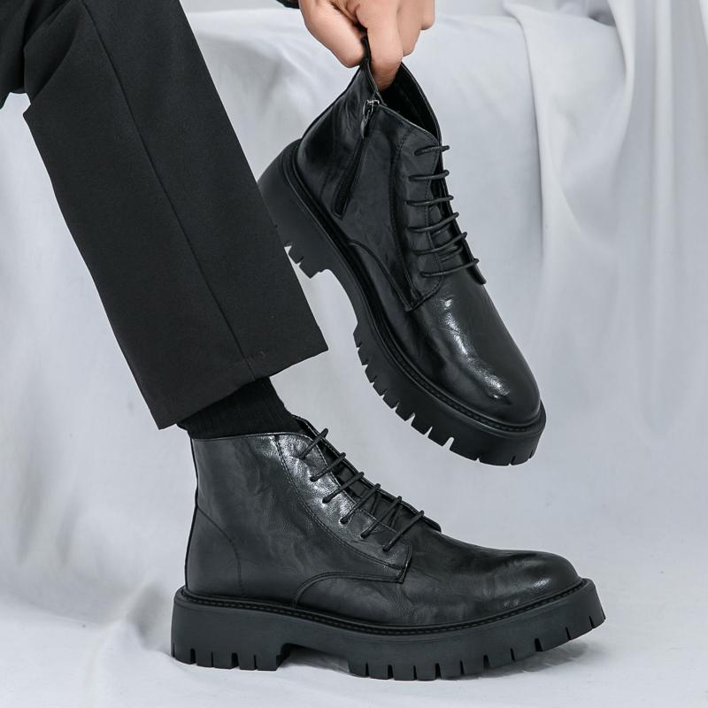 Leather Shoes For Man Genuine Leather Big Size Shoes High Quality Designer Formal Shoes Casual Shoes Fashion Business