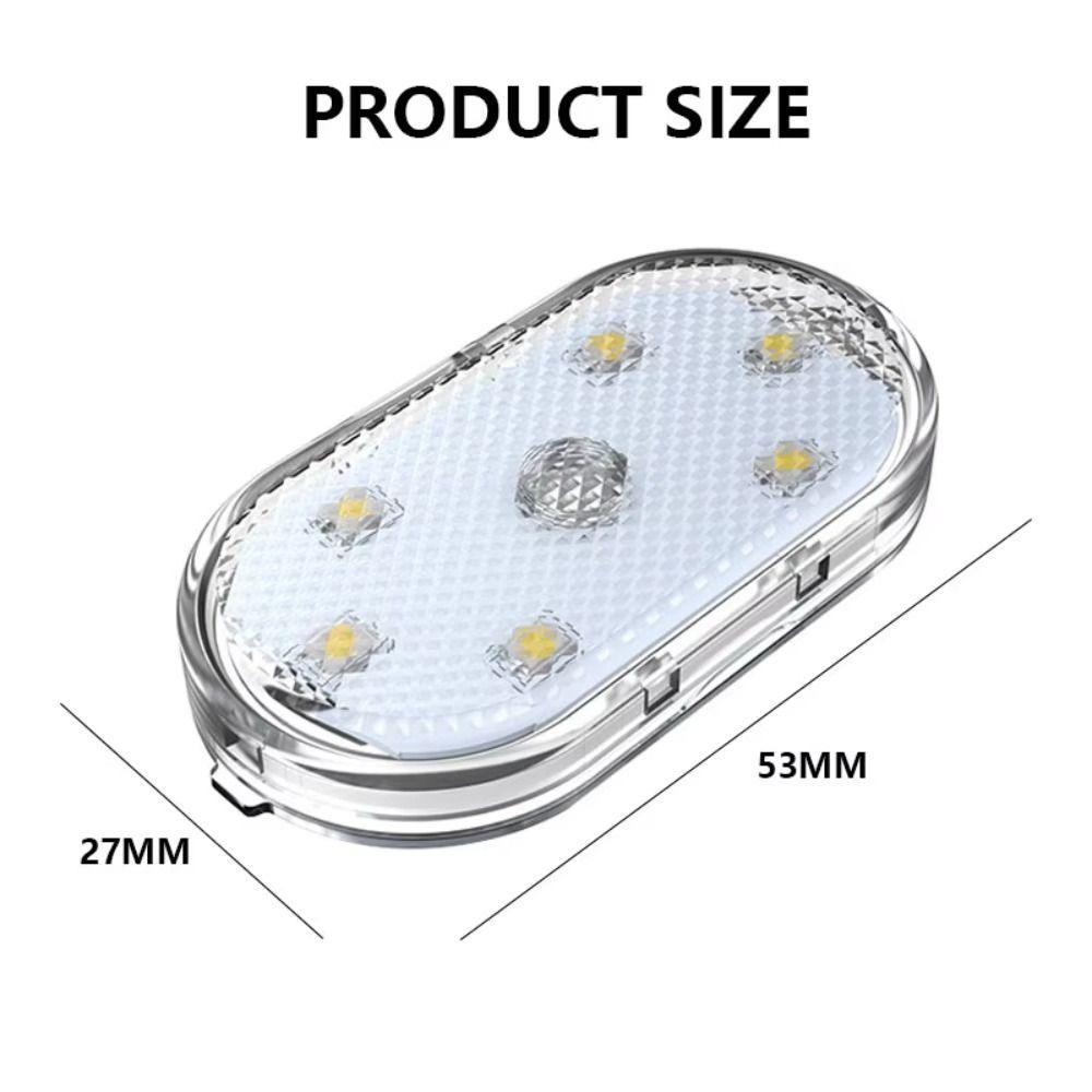 Светодиодная лампа для чтения с сенсорным управлением, магнитный светильник для автоматической подсветки двери, портативная потолочная лампа