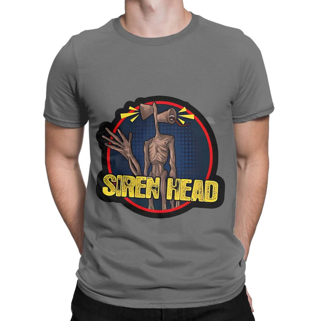Мем Serin Head Новинка Графический 100% Хлопок Футболка Сиреноголовый Футболки Топы Для Унисекс