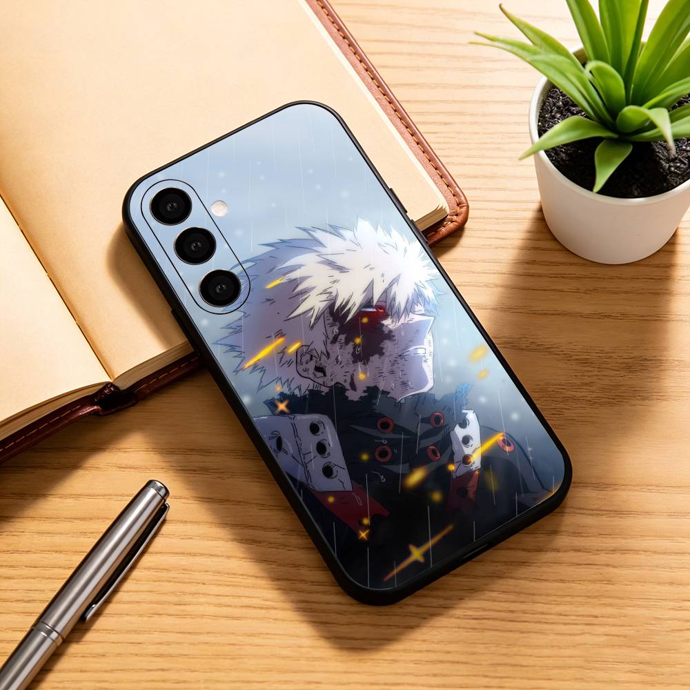 Чехол для телефона My H-Hero Academia K-Katsuki B-Bakugo для Samsung Galaxy A73,A72,A71,A70,A53,A52,A51, Мягкий силиконовый черный чехол