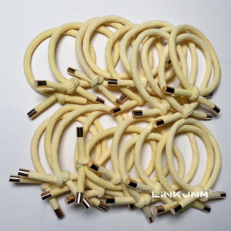 Elastic Hair Scrunchies for Women and Girls, Rubber Bands, DIY Bracelet Accessories, 20Pcs