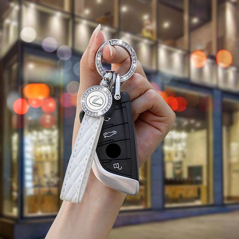 Car Keychain Set car Logo Smart Key Pendant Keyring Accessories For Lexus F SPORT ES RX NX LS UX LM LX GX LC RZ IS CT GS RC HS FX6