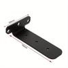 2pcs Floating Shelf Brackets,L Bracket for Shelves Heavy Duty Thickened and Widen Hidden Brace Joint Angle Brackets