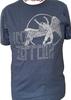 LED ZEPPELIN BLUE ANGEL OFFICIAL MERCHANDISE T SHIRT (medium)