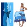 Upf + Sunscreen Shawl Beach Towel Towel Bath Towel Dual-purpose Microfiber Thin Printed Quick-drying Beach Towel