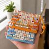 Clear Key Sounds Keyboard Keychain Pressable Keys Keyboard Toy  Gifts