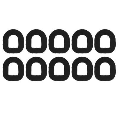 10 шт. Клейкие пластыри Черный клейкий фиксирующий сенсор Пластырь-бандаж от выпадения