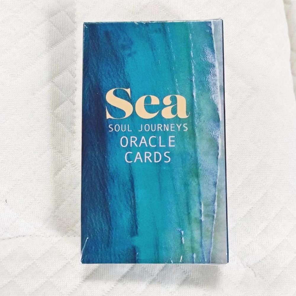 10.3*6cm Sea Soul Journeys Oracle Cards: Connect with The Healing Power of The Ocean 48 Pcs Cards