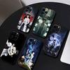 STEINS GATE F-Ринтаро О-Окабэ Чехол для телефона для iPhone 16,15,14,13,12,17,Pro Max,Plus Силиконовый Черный Чехол
