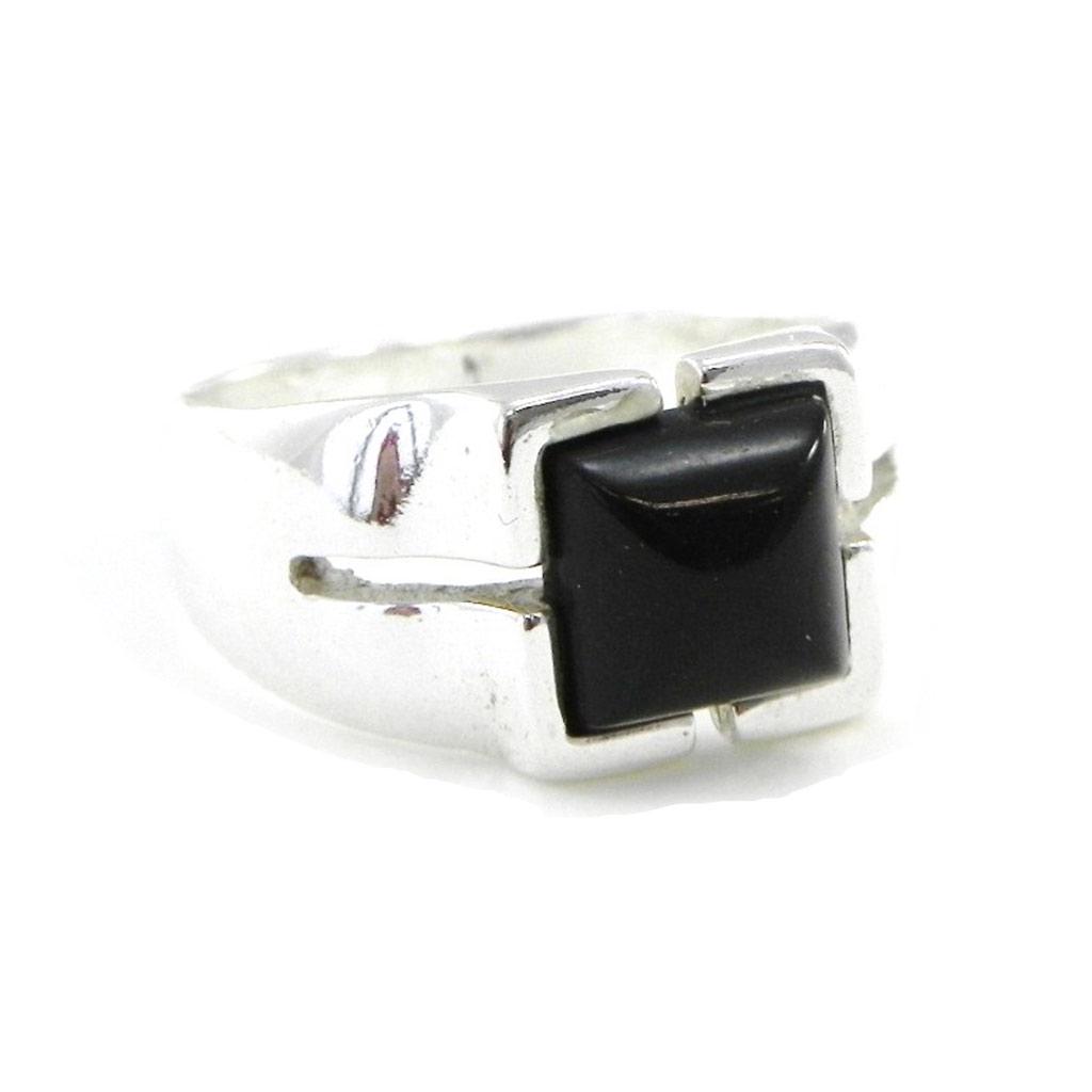 Серебряное кольцо 'Jet Black Goddess'