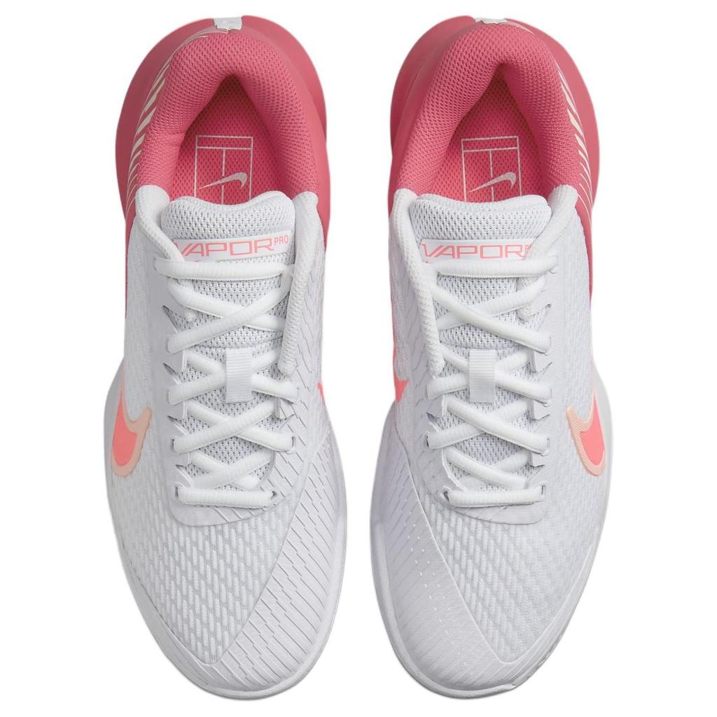 Nike Court Air Zoom Vapor Pro 2 HC White Aster Pink Women Sneakers Crimson-Tint Hot-Punch DR6192-107