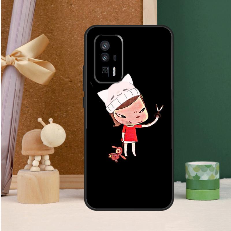 Чехол Yoshitomo Nara для POCO X6 Pro X3 X4 X5 M6 Pro F5 F3 M5s Xiaomi 13T Pro 11T 12T 12 13 14 Ultra