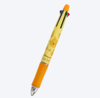 Механический карандаш и шариковая ручка Винни-Пуха в 4 цветах, эксклюзив для Диснейленда, канцелярские товары & (Черный, Красный, Синий, Зеленый) (Рисунок лица)