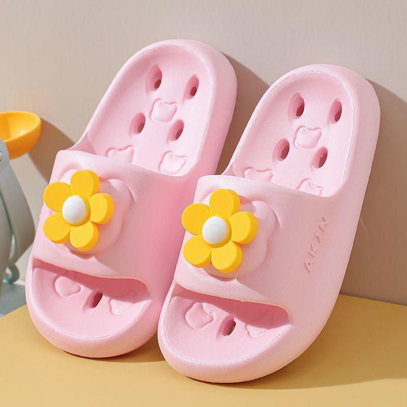 Детские быстросохнущие противоскользящие тапочки для ванной - Летние шлепанцы для душа для мальчиков и девочек