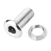 316 Stainless Steel Thru Hull Water Drain Hose Barb Hardware Fittings for Rowing Boats Yacht1 2in Inner Diameter for