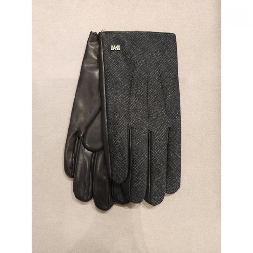 DakS Men S lambSkin Combination gloveS Black Dmw1acgv104k1