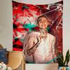 Певец Lil Peep Гобелен Искусство Печать Искусство Научная Фантастика Комната Домашний Декор Домашний Декор