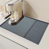 Wear-resistant Silicone Coffee Machine Mat Non-Slip Countertop Protector Mat  Kitchen