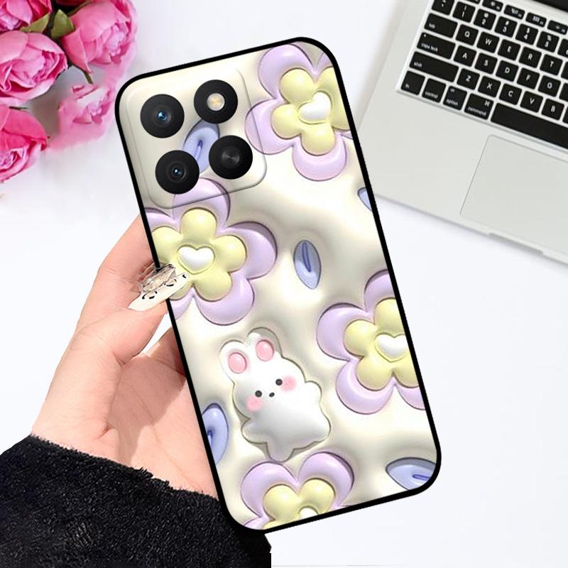 Чехол для Honor X8c HonorX8C Мягкий силиконовый ТПУ Милый Астронавт Печать на телефоне Чехол Для Huawei Honor X8c Чехлы ABR-LX3 Fundas Capa