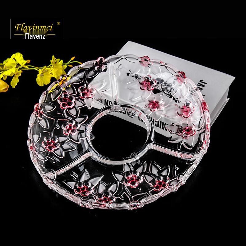 Флавинмси Европейская Роза Хрустальная Стеклянная Фруктовница