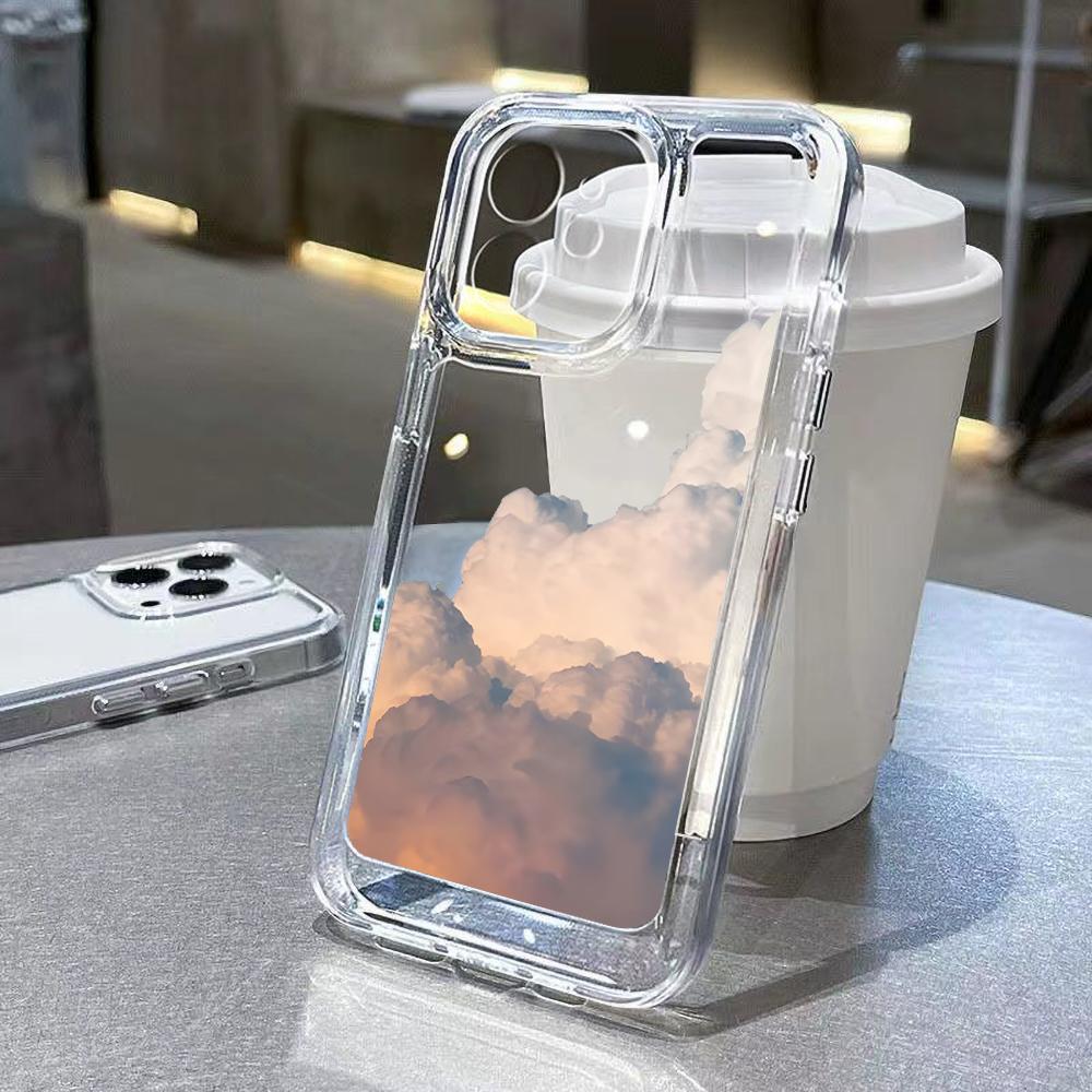 Cloud Phone Case For Samsung A54 A34 5g Case S24 S23 S22 Ultra A53 A24 A32 A23 A05 A14 A52 A72 A33 A13 S20 S21 S23 FE Soft Cover