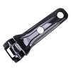Set Rear Door Tailgate Spare Tire Bracket Hinge Trim Cover Black Carbon Fiber Texture Plastic Fit for Jeep Wrangler JL 2018-2024