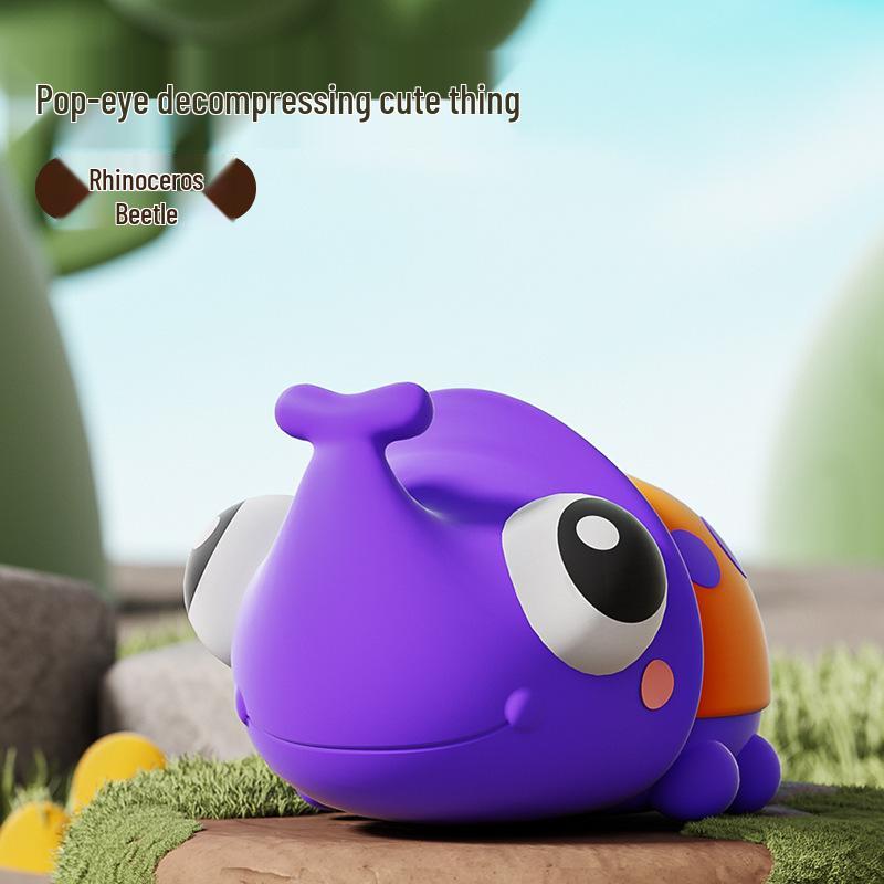 Press Pop Eyes Squeeze Toy - Cute & Fun Stress Reliever for Kids