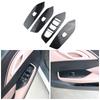 Car Window Lift Switch Cover Trim for BYD Dolphin Mini Seagull Dolphin Surf 2024 2025 Door Armrest Panel Handle Holder LHD