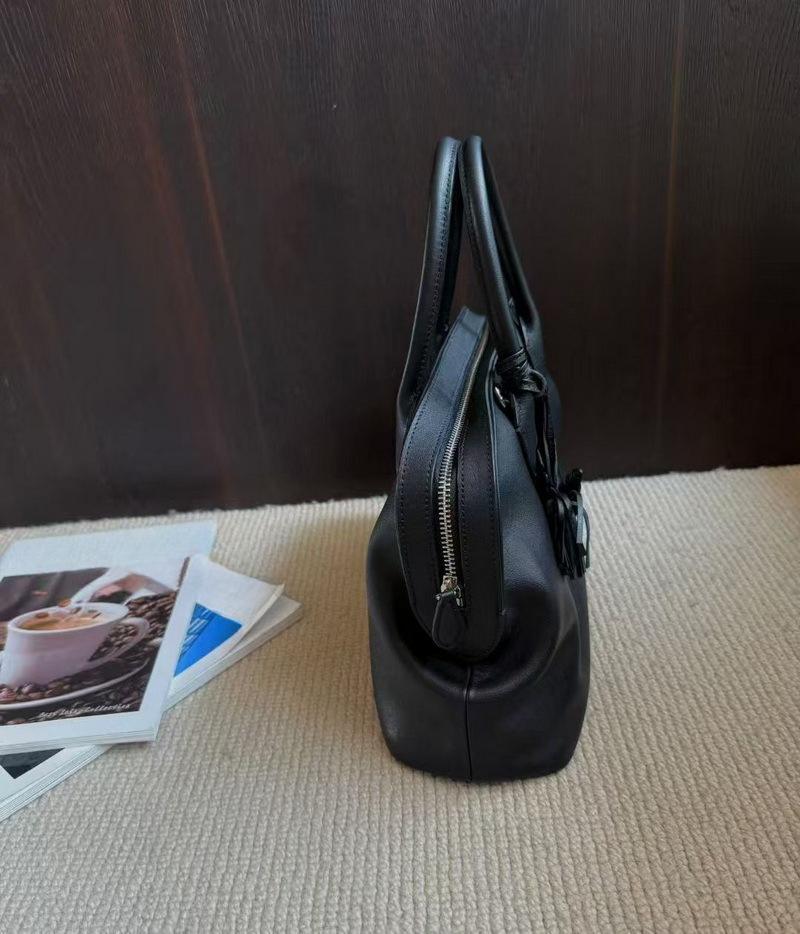 2025 Новая кожаная женская сумка первый слой кожа swift плиссированная сумка-боулинг легкая роскошь большая вместимость портативная сумка через плечо