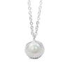 Women's Elegant Faux Pearl Shell Charm Polished Necklace Gift Fashion Jewelry KTJ