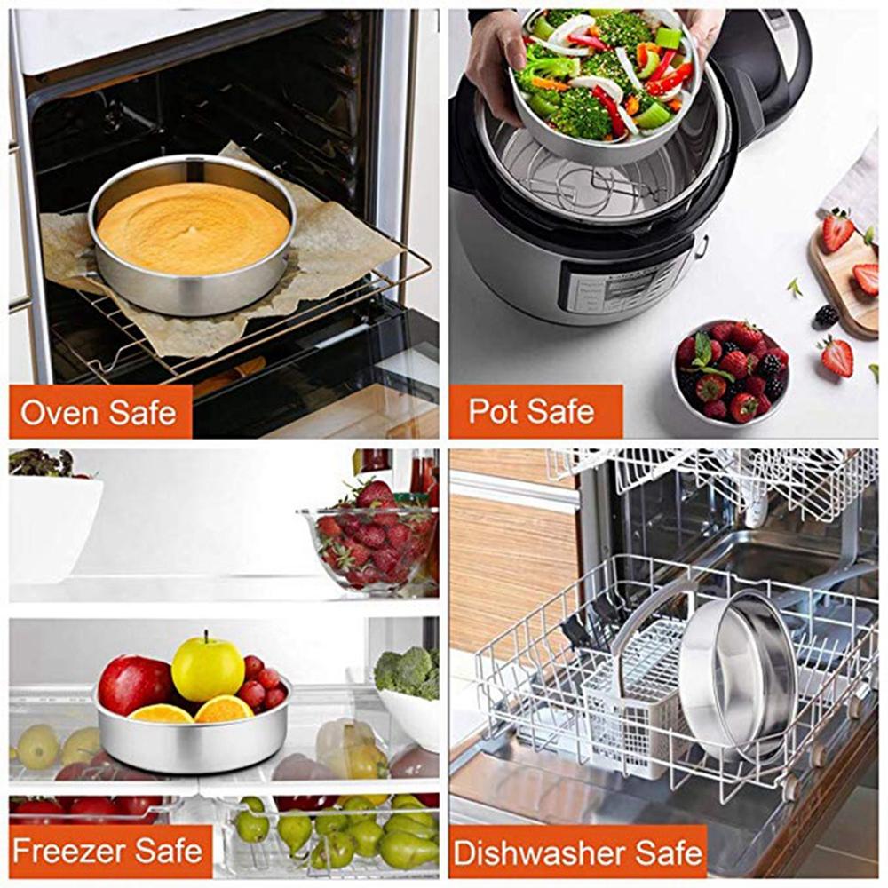 Deep Side One-pice Molding Wedding for Birthday Round Deep Bakeware Cake Pan Cake Mold Baking Pan