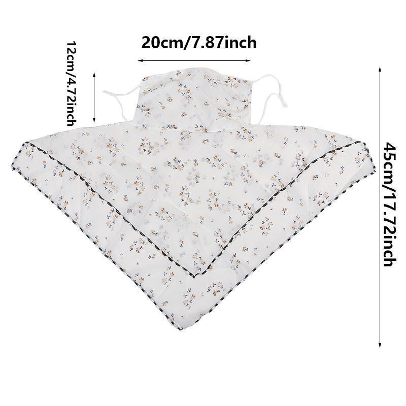 Scarf For Women Sun UV Protection Hiking Neck Scarf Outdoor Triangular Scarf Sunscreen Veil Ice Silk Mask Face Cover