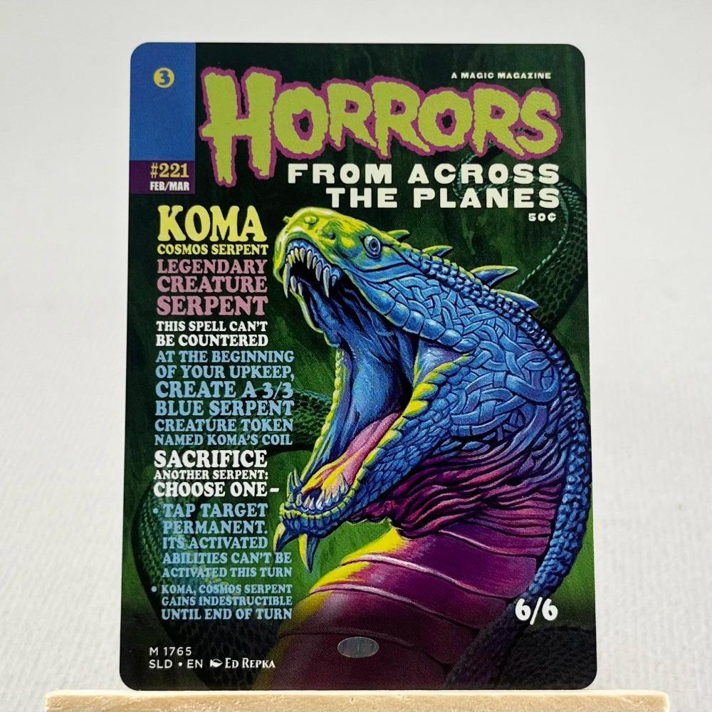 SLD HOLO19-001 волшебные карты Демонический Репетитор Железная Дева Кольцо Солнца Яростная Опека Тайный Печать домашняя игровая встреча