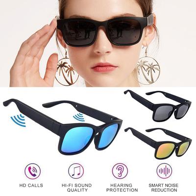 2024 Новые умные солнцезащитные очки Bluetooth UV400 с гарнитурой открытого типа с поляризованными линзами IPX7 Водонепроницаемый инструмент для звонков без помощи рук