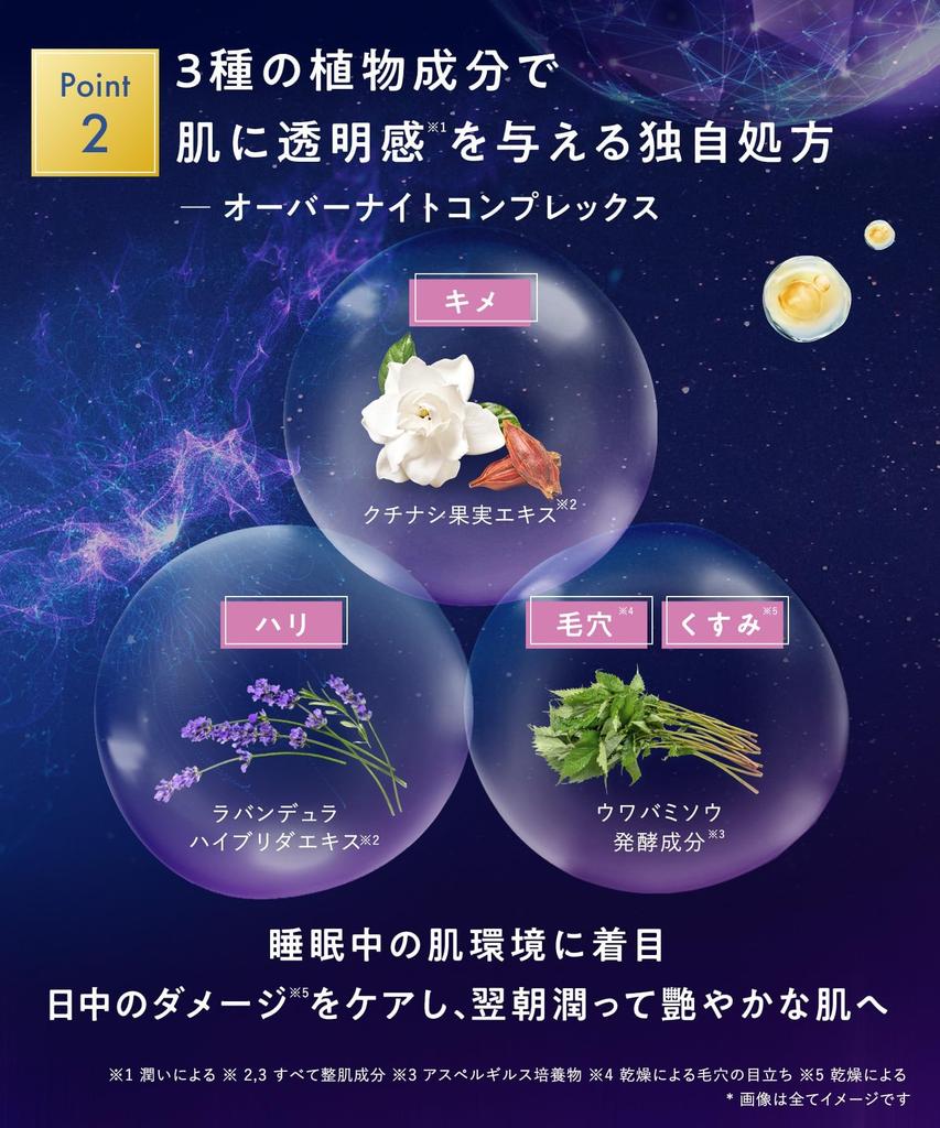 YOLU Skin Overnight Serum Overnight Cream Moist