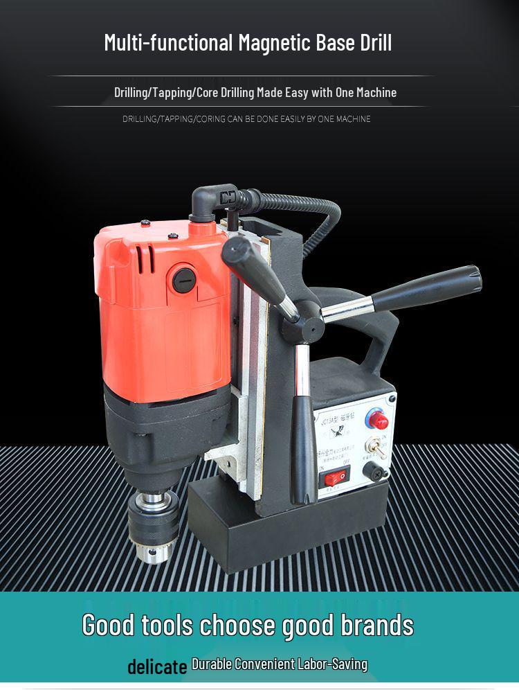 Yangzhou Jinli Industrial Magnetic Drill: Multifunctional 220V Horizontal Electromagnetic Core Drill