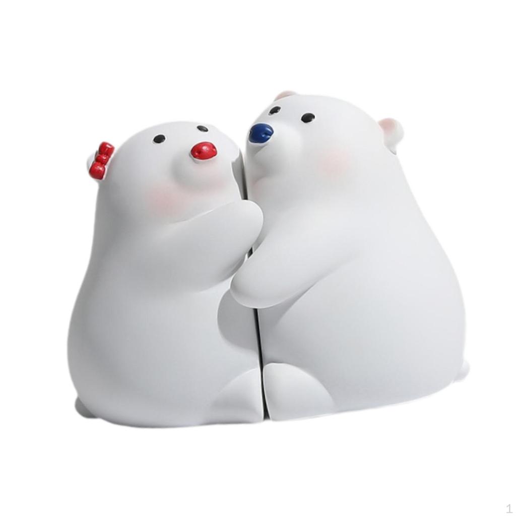 2 шт. Подставка для книг в виде медведя, украшение для детского стола, милый шкаф, домашний декор, подставка для книг