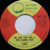 7inch Record LOBO - Me And You And A Dog Named Boo BT112 Big Tree Record 1971 US Rock Used
