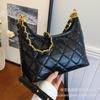 Нишевая легкая роскошная сумка женская 2025 новая сумка с цепочкой из бриллиантов модная универсальная темпераментная усовершенствованная сумка-мессенджер на одно плечо