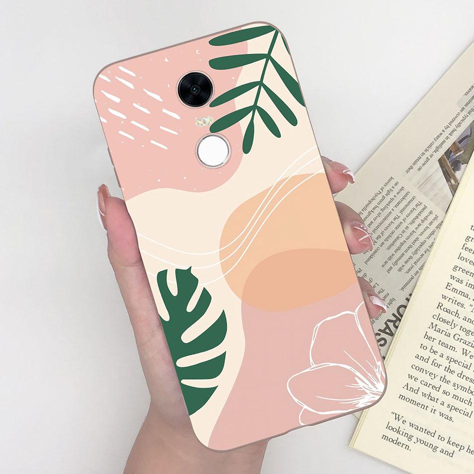 Милый Мультяшный Чехол Для Xiaomi Redmi 5 Plus Чехол Мягкий Расписной Матовый Силиконовый Задний Чехол Для Redmi5 Plus Redmi 5+ Чехлы Для Телефона Funda