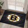 Дизайн Boston Bruins Кристальный Велюровый Ковер Уютный Не?Нескользящий ковер с принтом для спальни, гостиной, прихожей
