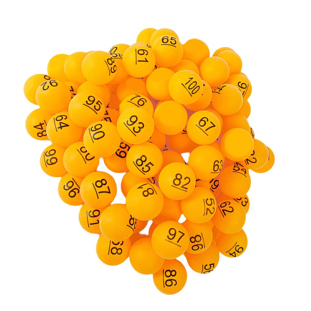 Пронумерованные мячи для настольного тенниса, карнавальные мячи, легкие мячи для лотерейных игр, вечеринки