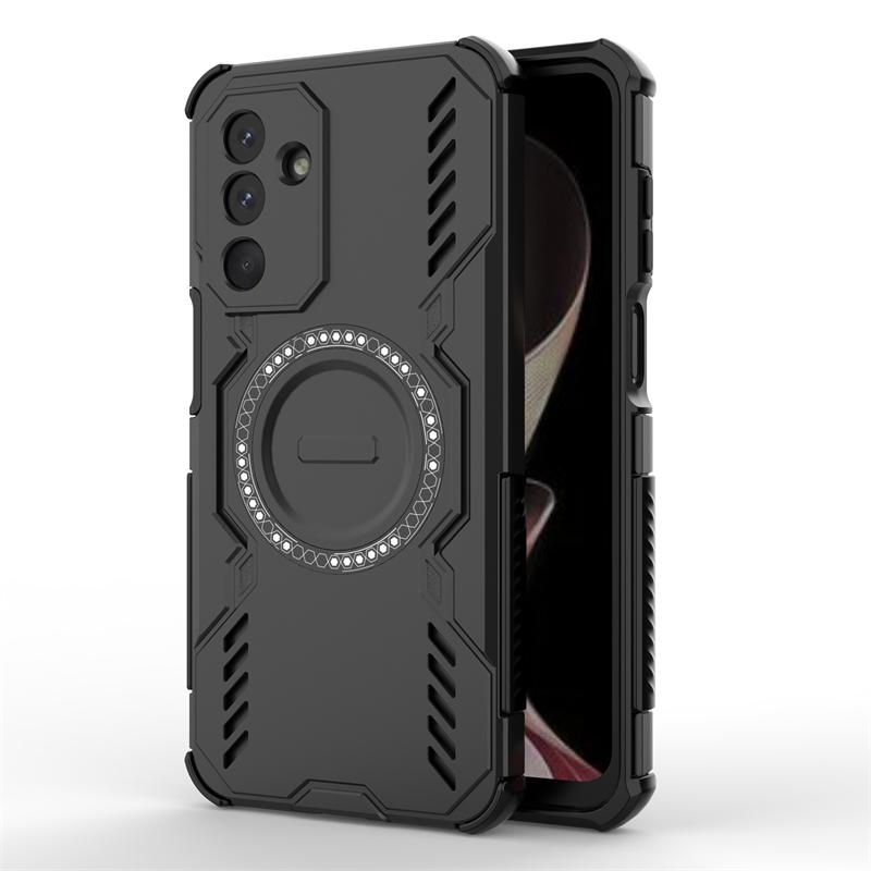 For Samsung Galaxy M36 Case Samsung Galaxy M36 5G Anti-knock Magnetic Adsorption Wireless Charge Back Cover For Samsung M36 Case