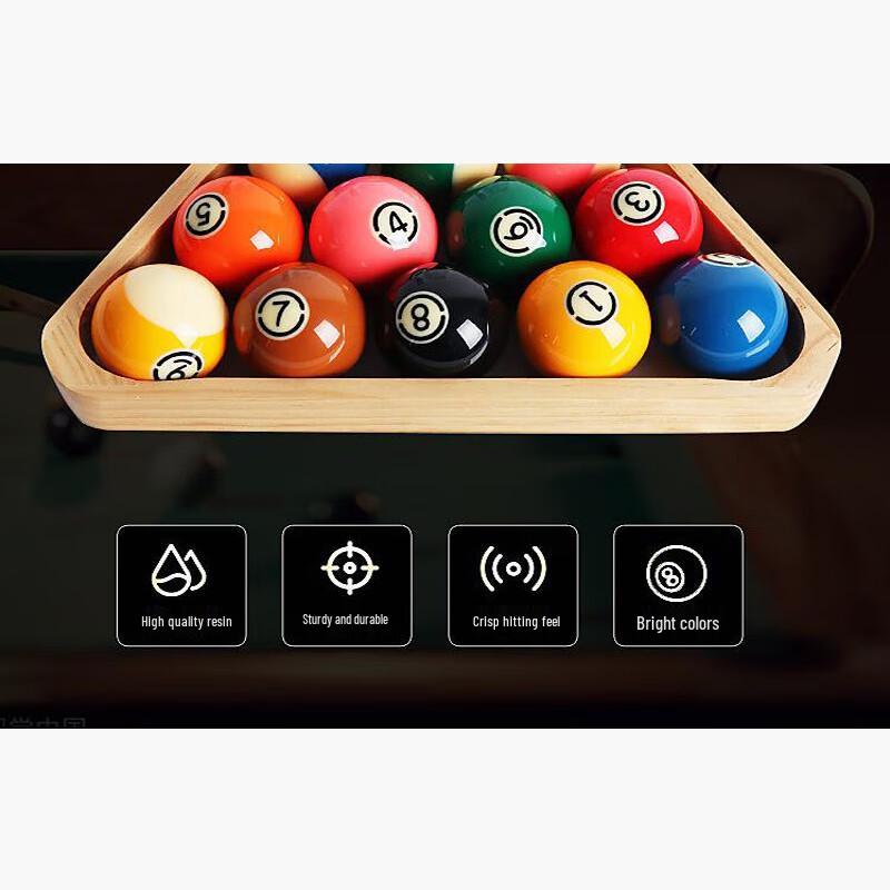 Datangyu 57.2mm Standard 16-Ball Crystal Pool Ball Set